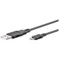 wentronic USB-kabel 1m Sort wentronic USB-kabel 1m Sort